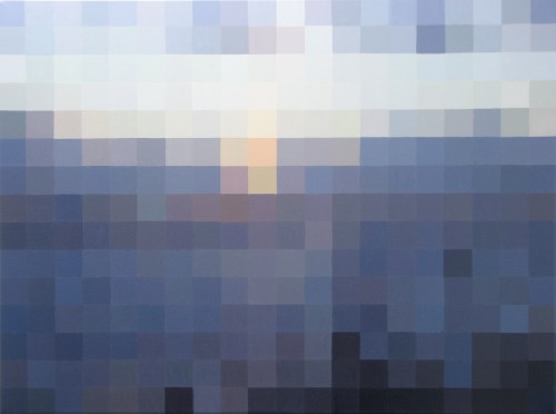 Sunrise, North Head. 2011 oil on linen 76 x 102 cm