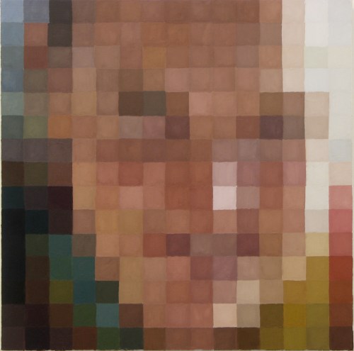 Verity #2, 2010. Oil on canvas. 45 x 45 cm.